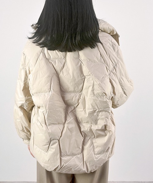 CLOTHY ダウンコート ダウンジャケット 「リアルダウン90％」無地