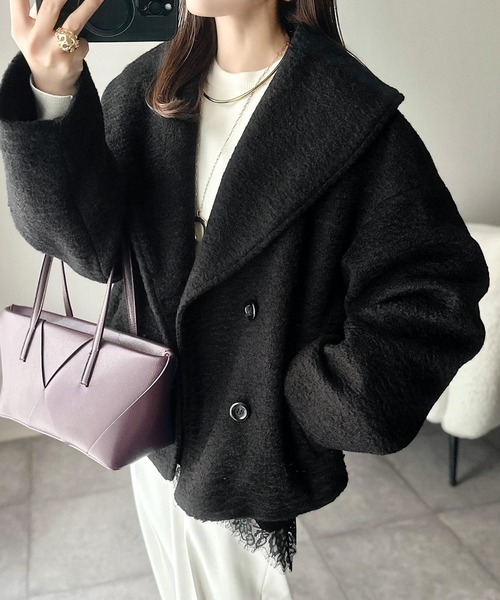 MARGARET HOWELL（マーガレットハウエル） ピーコート 1 ブラック