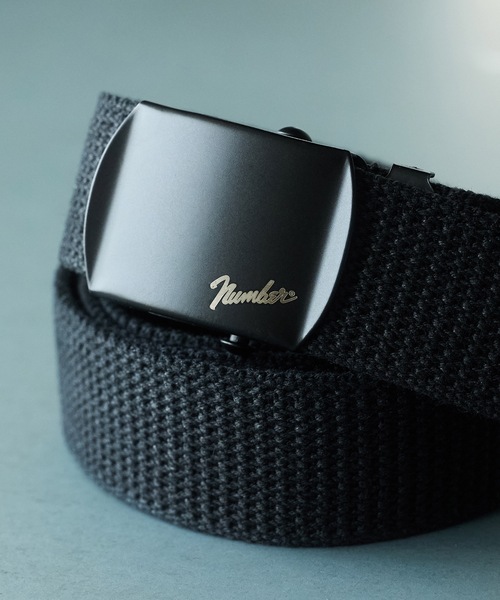 NUMBER (N)INE（ナンバーナイン） ベルト COTTON MIX GACHA BELT