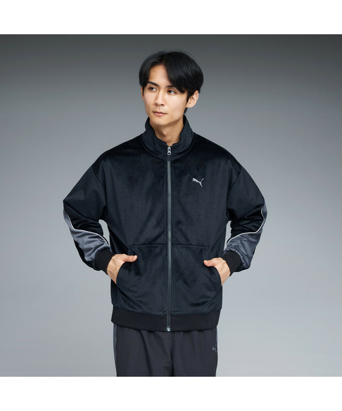 PUMA（プーマ） ジャージ メンズ CORE HERITAGE ベロア ジャケット