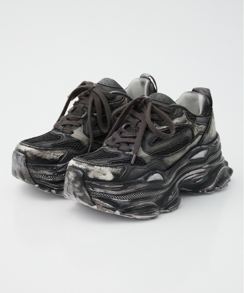 SLY（スライ） スニーカー AGING CREATIVE SOLE SNEAKER エイジング