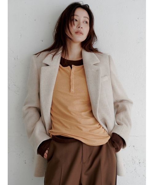 MIESROHE（ミースロエ） ジャケット テーラードジャケット シャギー