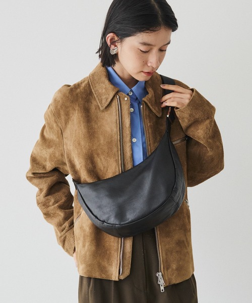 russet（ラシット） ショルダーバッグ バッグ ソフトレザーラウンド