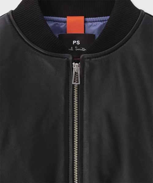 PS Paul Smith ma1 ma-1 ウィメンズ ラムレザー MA-1 ブルゾン