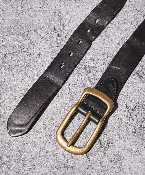 ADPOSION（アドポーション） ベルト 牛革レザー バックルベルト