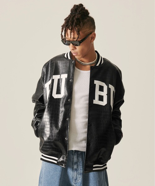 FUBU（フブ） スタジャン メンズ レディース : ZOZOTOWN Yahoo!店