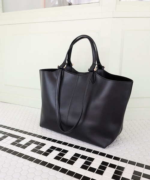 MIAN（ミアン） トートバッグ LILAC / ダブルハンドルA4トートバッグ