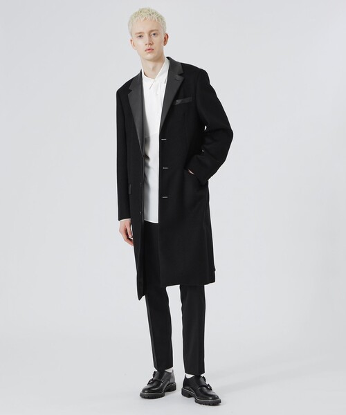 LOVELESS（ラブレス） チェスターコート コート シンセティックレザー