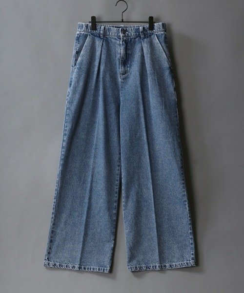 SITRY（シトリー） ジーンズ 1Tuck Wide Straight Denim Pants/1タック