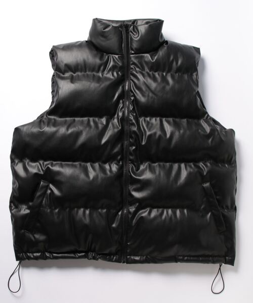 INASTUDIOS ZOO ダウンベスト ベスト 「INASTUDIOS SELECT」PUレザー