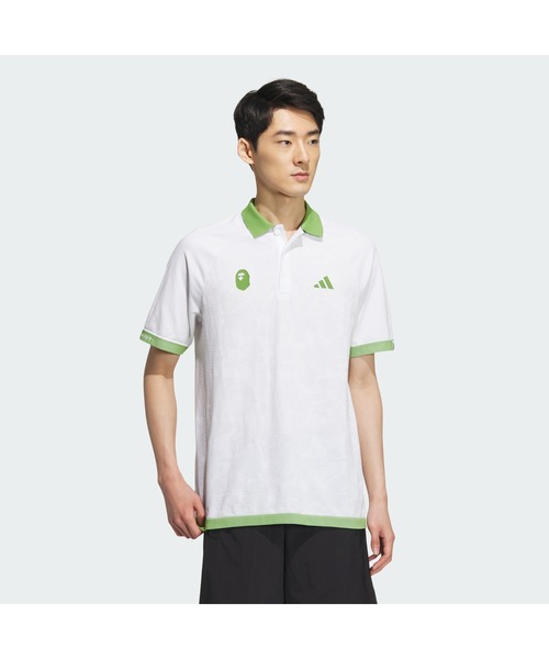 A BATHING APE（アベイシングエイプ） ポロシャツ BAPE X ADIDAS GOLF