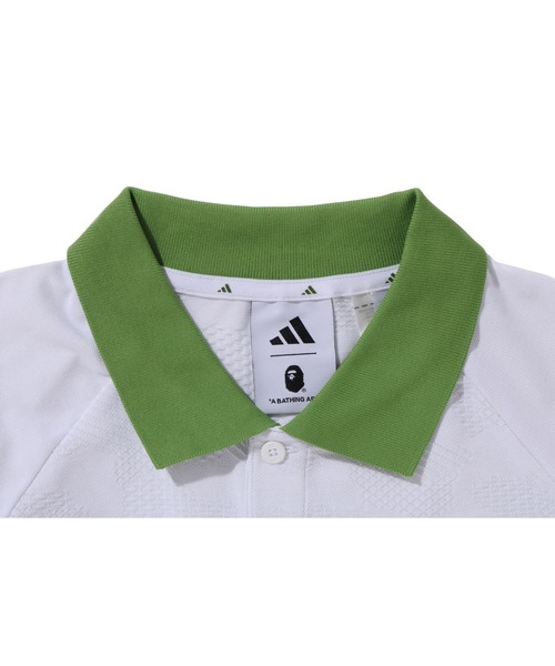 A BATHING APE（アベイシングエイプ） ポロシャツ BAPE X ADIDAS GOLF