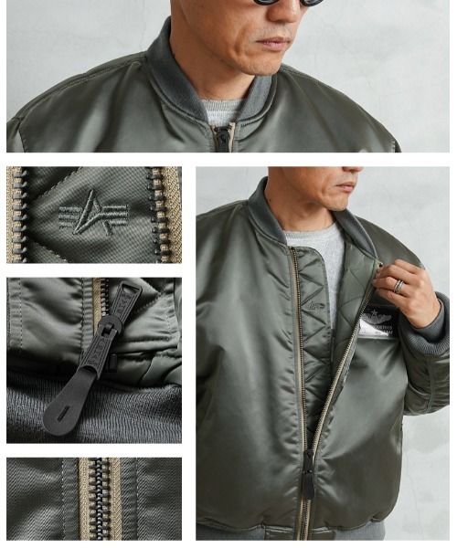 Alpha Industries（アルファ・インダストリーズ） ma1 ma-1 メンズ