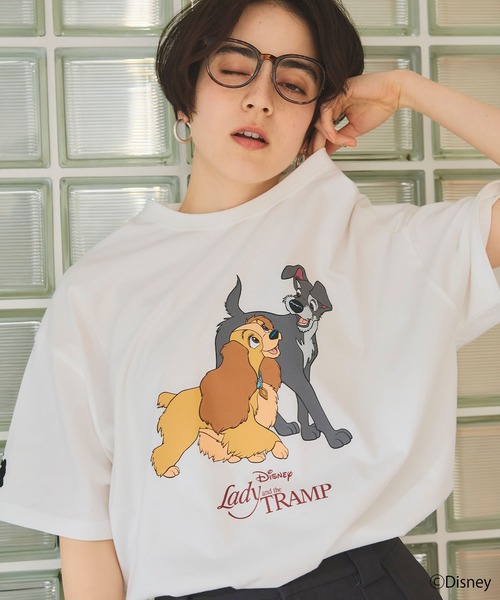 Disney（ディズニー） tシャツ 「Disney/ディズニー」わんわん物語