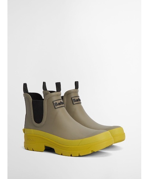 Barbour（バブアー） 長靴 レインブーツ Nimbus サイドゴア ショート