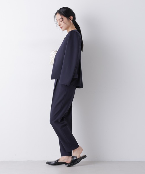 NANO universe（ナノ・ユニバース） ジャケット ノーカラージャケット