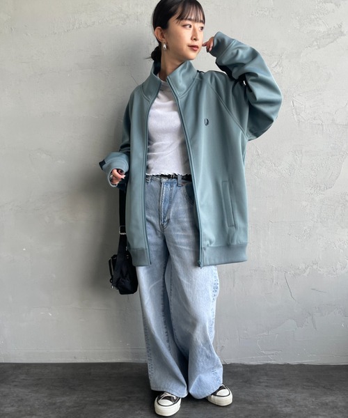 FRED PERRY（フレッドペリー） ジャージ 別注 配色ライン トラック