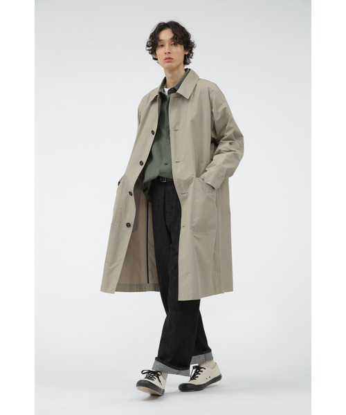 MHL.（エムエイチエル） ステンカラーコート コート PROOFED COTTON