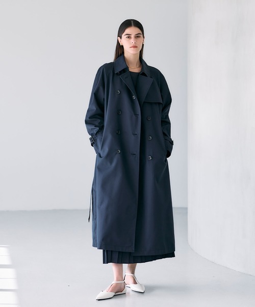 N.O.R.C コート アウター ロングトレンチコート レディース : ZOZOTOWN