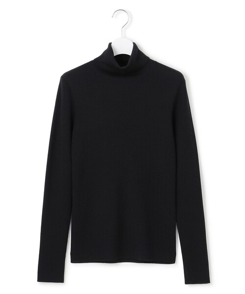 23区（ニジュウサンク） ニット セーター ウーステッドウール リブ