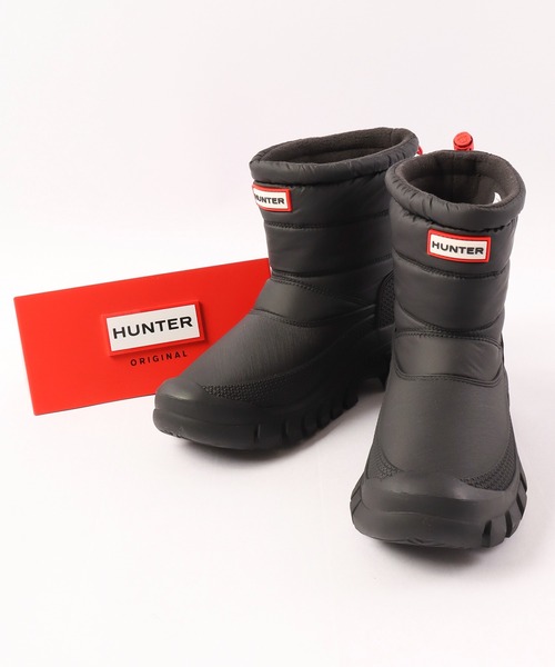HUNTER（ハンター） ブーツ ショート スノーブーツ パファー