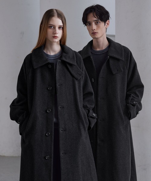 CLEL（クレイル） ステンカラーコート コート メンズ レディース