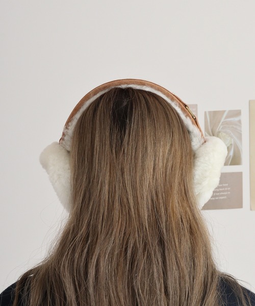 FUNALIVE（ファンアライブ） 耳当て イヤーマフ リアルムートン