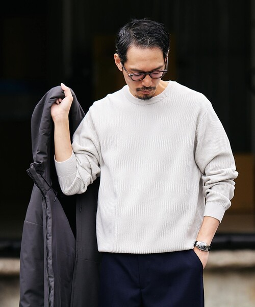 SHIPS（シップス） セーター ニット SHIPS:「洗濯機可能」SOLOTEX(R