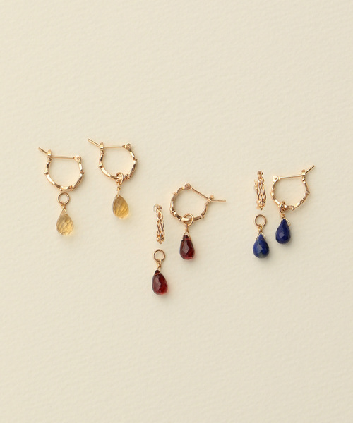 agete（アガット） ピアス 「WEB限定」K10ピアス＆ピアスチャーム