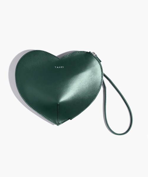 YAHKI（ヤーキ） クラッチバッグ パーティーバッグ SOFT W FACE ハート