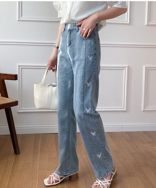 DIAVEL ジーンズ デニム デニムパンツ 「SALE開催」バタフライデニム