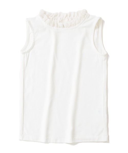 devirock（デビロック） タンクトップ 襟フリルタンクトップ