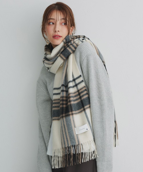 macocca（マコッカ） ストール マフラー 内モンゴル産 カシミヤ100