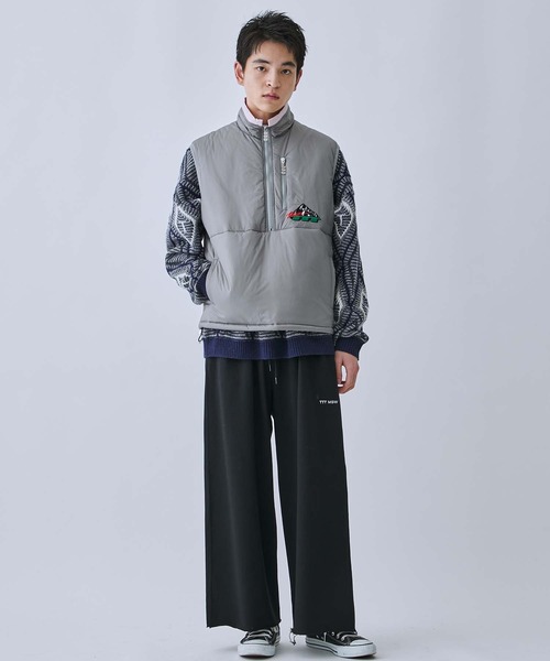 TTT MSW（ティー） ベスト ジレ 「TTTMSW/ティー」Puff vest メンズ