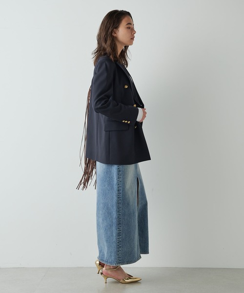 Whim Gazette（ウィム ガゼット） デニムスカート デニムスリット