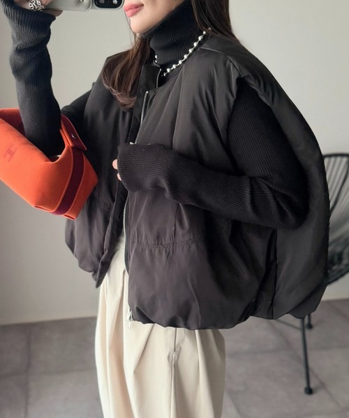 DUVETICA（デュベティカ） ダウンベスト 38 パープル レディース