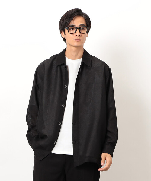 COMME CA ISM（コムサイズム） ブルゾン アウター カラミメッシュ