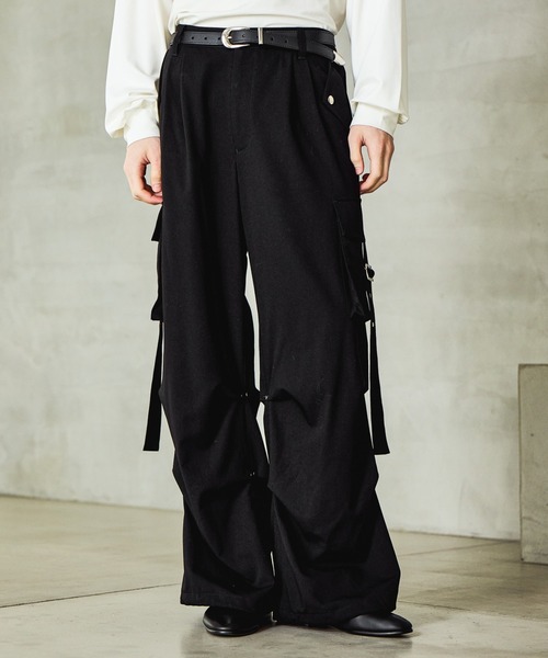 HARE（ハレ） カーゴパンツ 「SET UP対応」ニータックベルトカーゴ