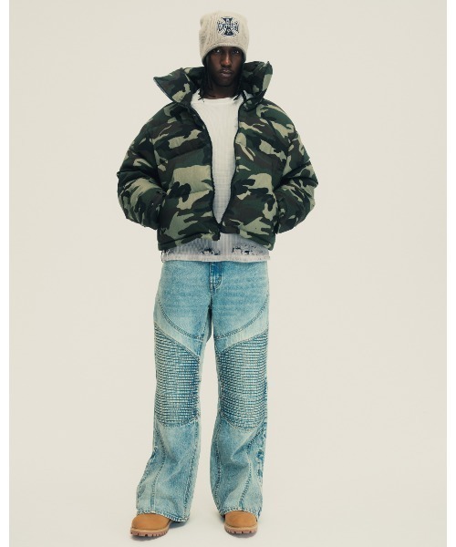 BREATH ダウンジャケット ダウン CAMO DOWN JACKET メンズ : ZOZOTOWN
