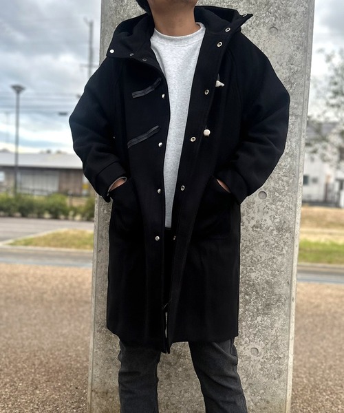 ARCADE（アーケード） ダッフルコート コート ビッグシルエット オフ