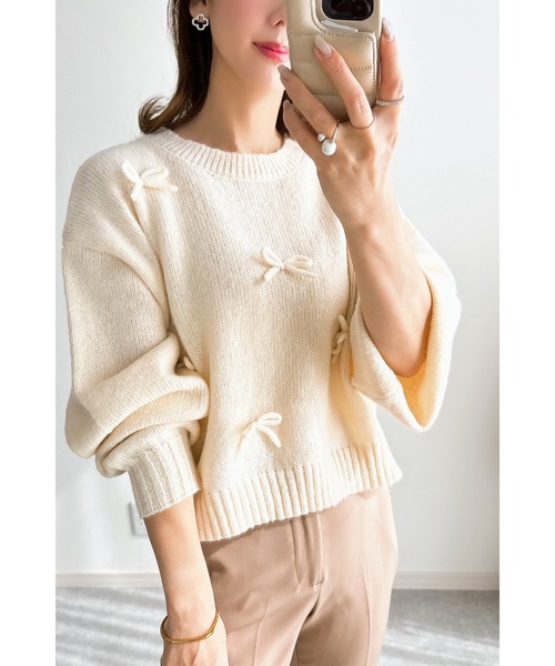 &. NOSTALGIA（ノスタルジア） ニット セーター 「ZOZO限定」モヘア