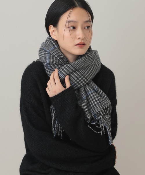 A part by（アパートバイ） ストール マフラー カシミヤコンチェック