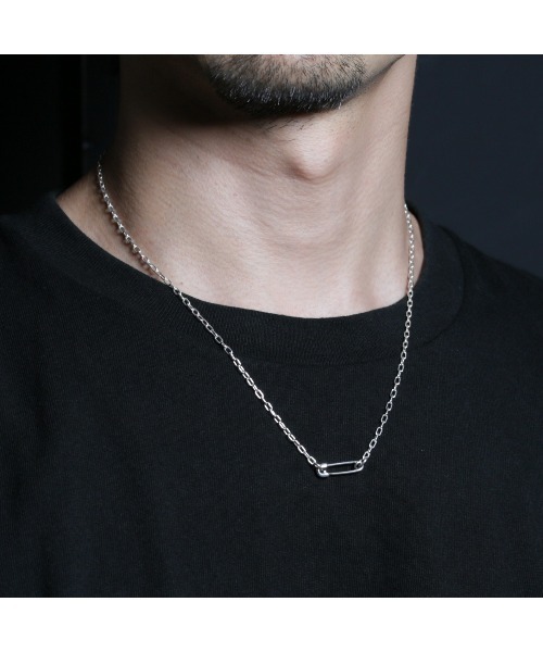 JAM HOME MADE（ジャムホームメイド） ネックレス 安全ピン 長アズキ