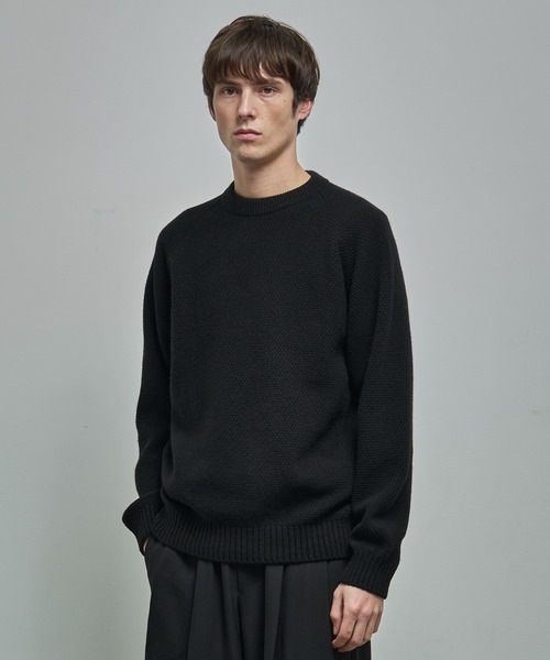 ATON（エイトン） セーター ニット 「ATON」LAMBS WOOL CREWNECK