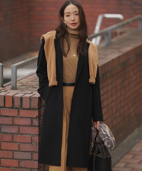 23区（ニジュウサンク） コート チェスターコート ウールカシミヤ