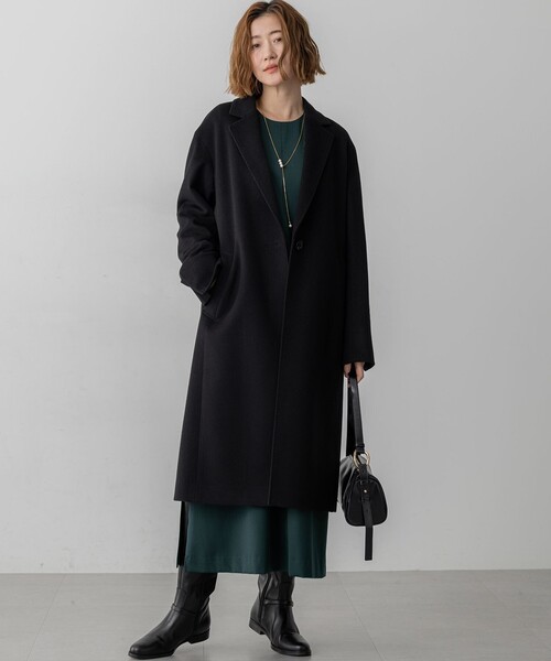 23区（ニジュウサンク） コート チェスターコート ウールカシミヤ