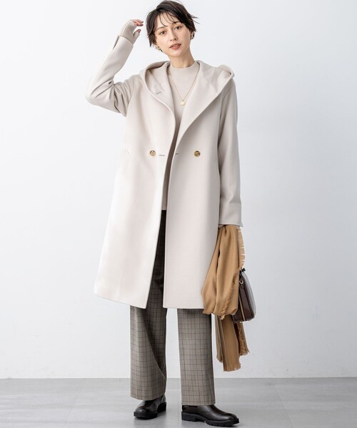 23区（ニジュウサンク） コート アウター ウールカシミヤビーバー