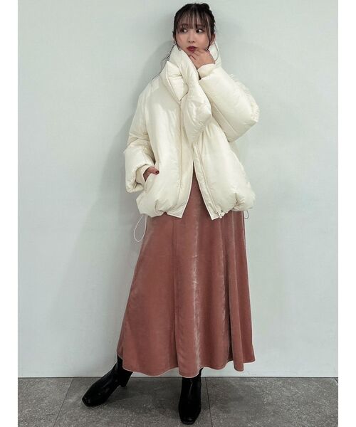 dazzlin（ダズリン） ダウンコート ダウンジャケット スタンドミドル