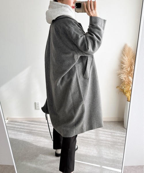 &. NOSTALGIA（ノスタルジア） コート チェスターコート ウール混