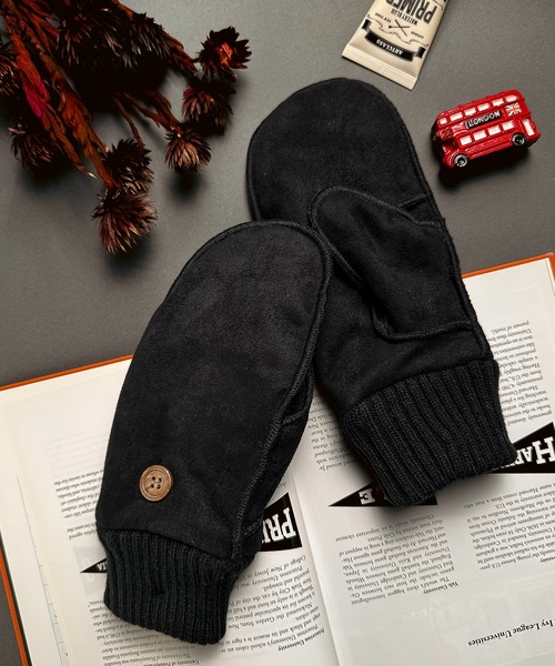 CALIFORNIA OUTFITTERS 手袋 2-10D8 ムートン風 2way ミトン 手袋 防寒